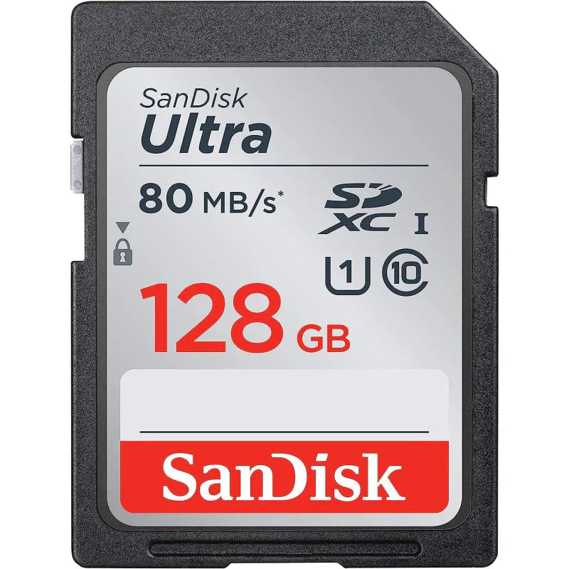 SanDisk Ultra 128 GB SDXC Class 10 Memory Card up to 80 Mbps - eBuy UAE